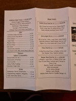 The Bridgend Brynmawr menu