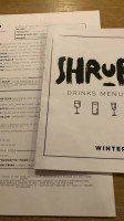 Shrub menu