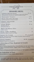 Lamb Inn menu