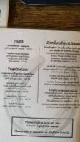 The Horseshoe Inn menu