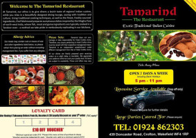 Tamarind Indian And Takeaway outside