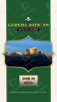 Gurkha Baynjan menu