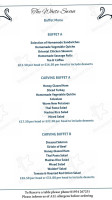 The White Swan Conington Freehouse menu
