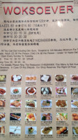 Woksoever menu