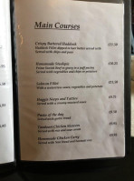 Rod And Reel Pub Crianlarich menu