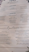 YUMN Brasserie menu