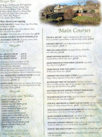 The Old Mill menu