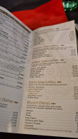 Caernarfon Tandoori menu
