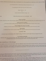 Fox Hounds Coxbench menu