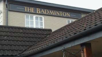 The Badminton Arms food