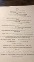 The Sun Inn Great Easton menu