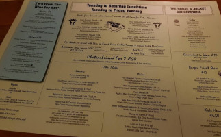 Horse And Jockey menu