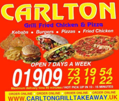 Carlton Grill And Pizza food