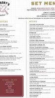 Mahony's Cafe Bistro Chicken House menu