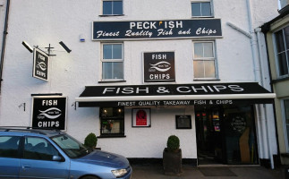 Peckish Fish And Chips outside