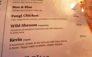The Stag Inn menu