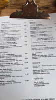 The Royal Boathouse menu