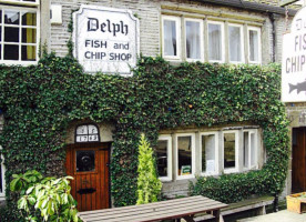 Delph Fish And Chip Shop outside