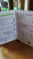 Amandines menu