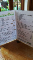 Amandines menu