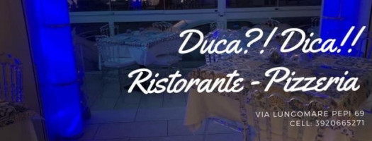 Pizzeria Duca!?dica! food