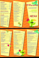 El Dorados Tex Mex menu