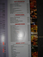 Bombay Tandoori menu