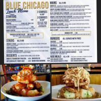 Blue Chicago Grill food