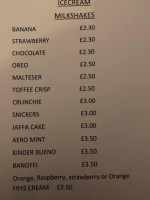 Munchies Of Anstruther menu