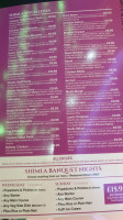 Shimla Takeaway menu
