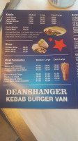 Deanshanger Kebab Van food