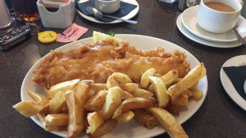 Whitby's Fish And Chip food