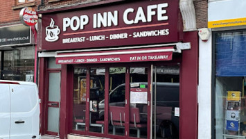 Pop Inn Cafe outside