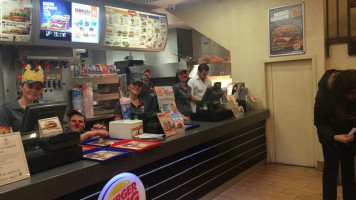 Burger King inside