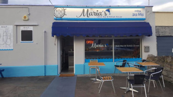 Marias Fish Kebab House Take Away inside