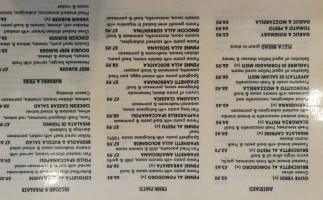 Spaccanapoli Italian Pizzeria menu