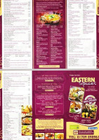 Eastern Spices menu