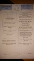 The Bell Inn/pub menu