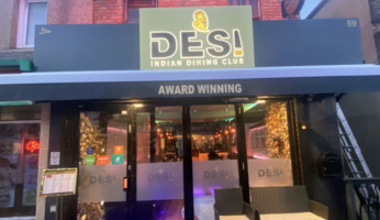 Desi Indian Dining Club Grays outside