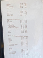 Pizzeria Pomo D'oro menu