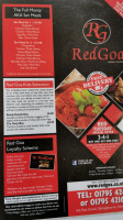 Red Goa Indian Takeaway menu