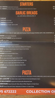 Pizza On The Piazza menu