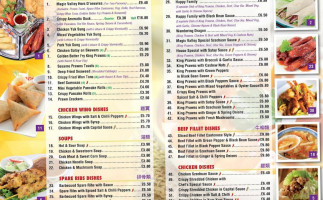 Magic Valley menu