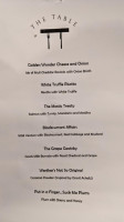 The Table menu