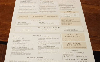 Miller And Carter Steakhouse menu