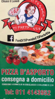 Fan Ti Prendo E Ti Porto Via Pizzeria D'asporto food