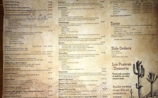 The Bonnybank Inn menu