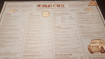 Little Wing Pizzeria menu
