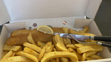 Solents Finest Fish Chips inside