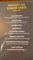Sorelli Cafe menu